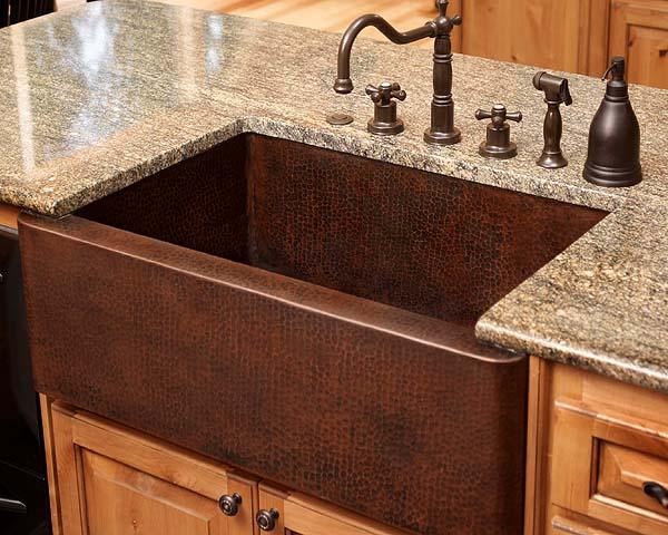 The Benefits of Copper Sinks. The Original Granite Bracket Kitchen Design Blog